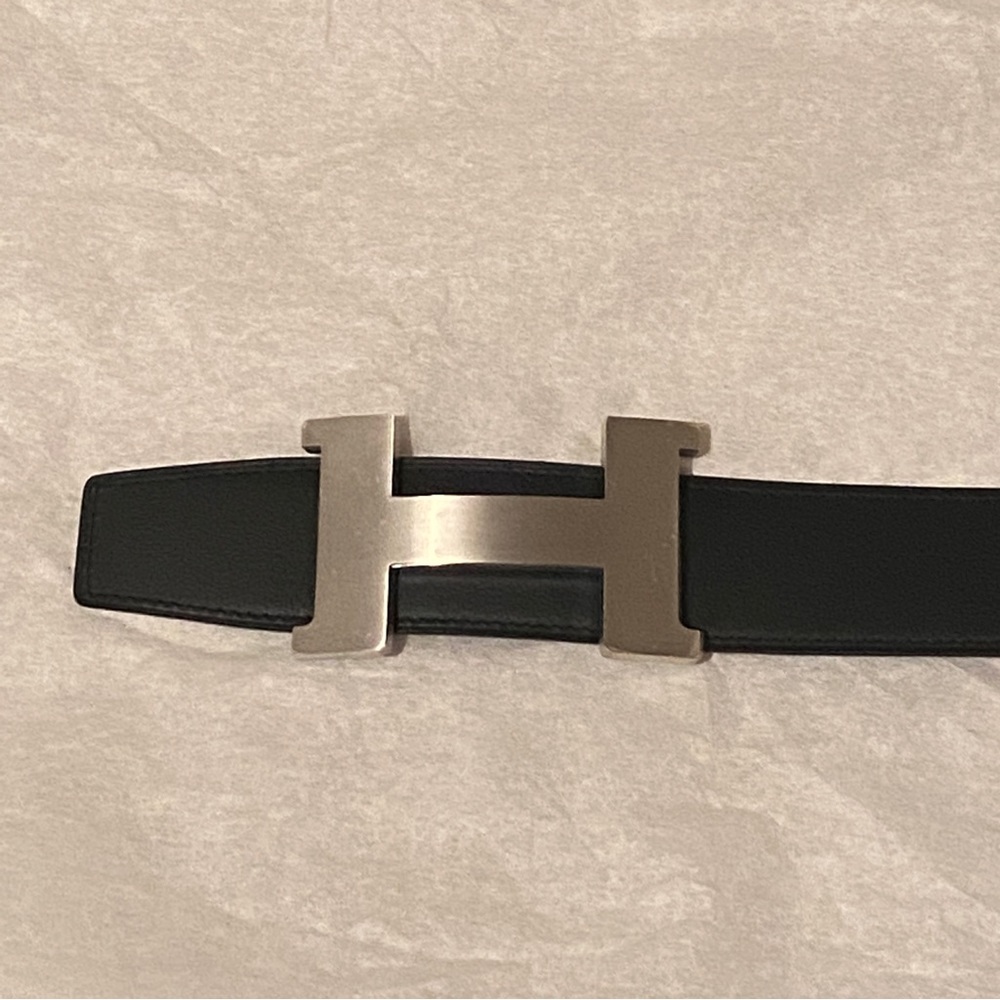 HERMES Constance belt buckle & Reversible leather strap 38 mm - Picture 2 of 8